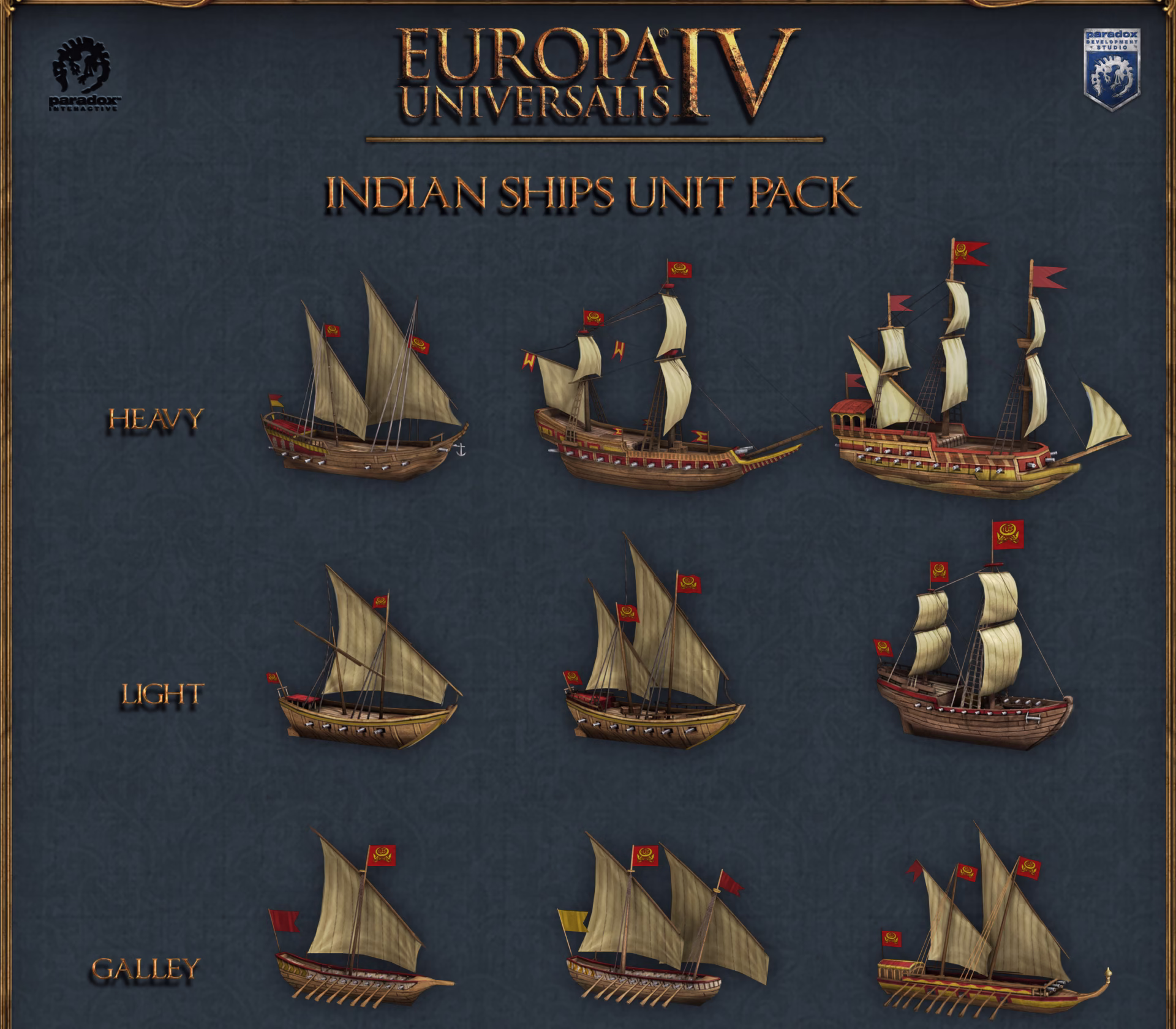 Europa Universalis IV – Indian Ships Unit Pack DLC PC Steam CD Key