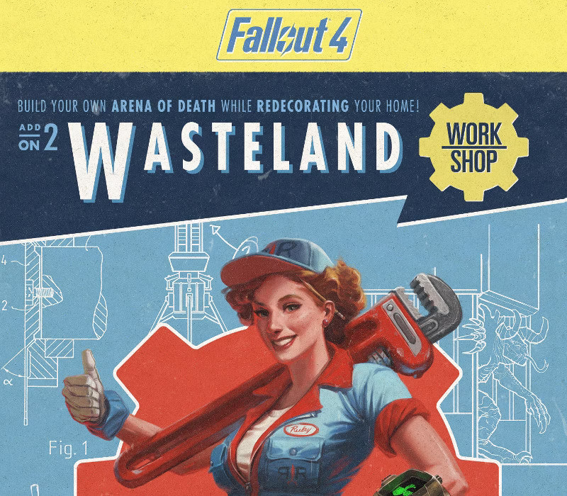 Fallout 4 – Wasteland Workshop DLC PC Steam CD Key