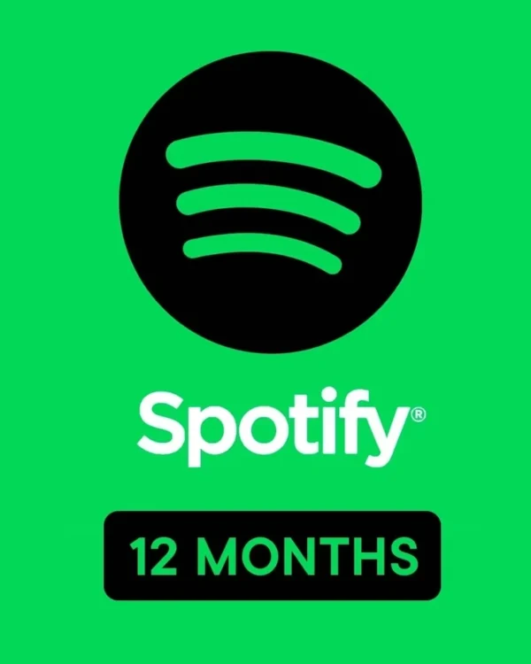 SPOTIFY PREMIUM PERSONAL 12 MONTH SUBSCRIPTION